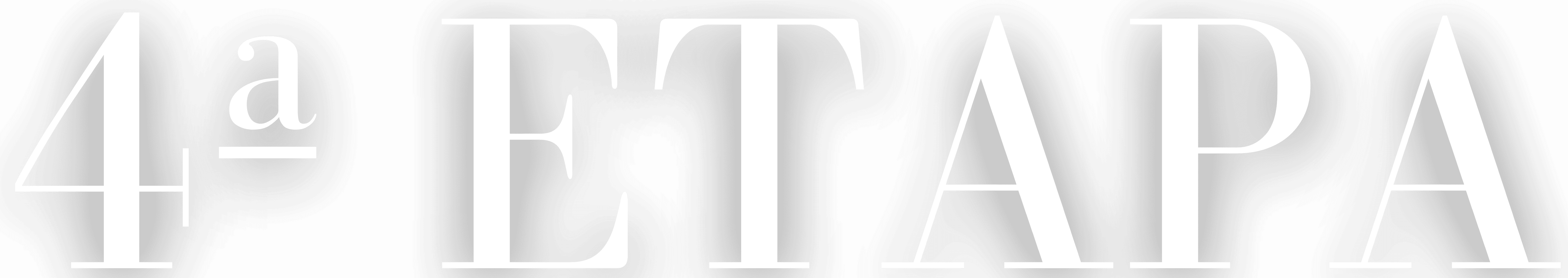4ª Etapa